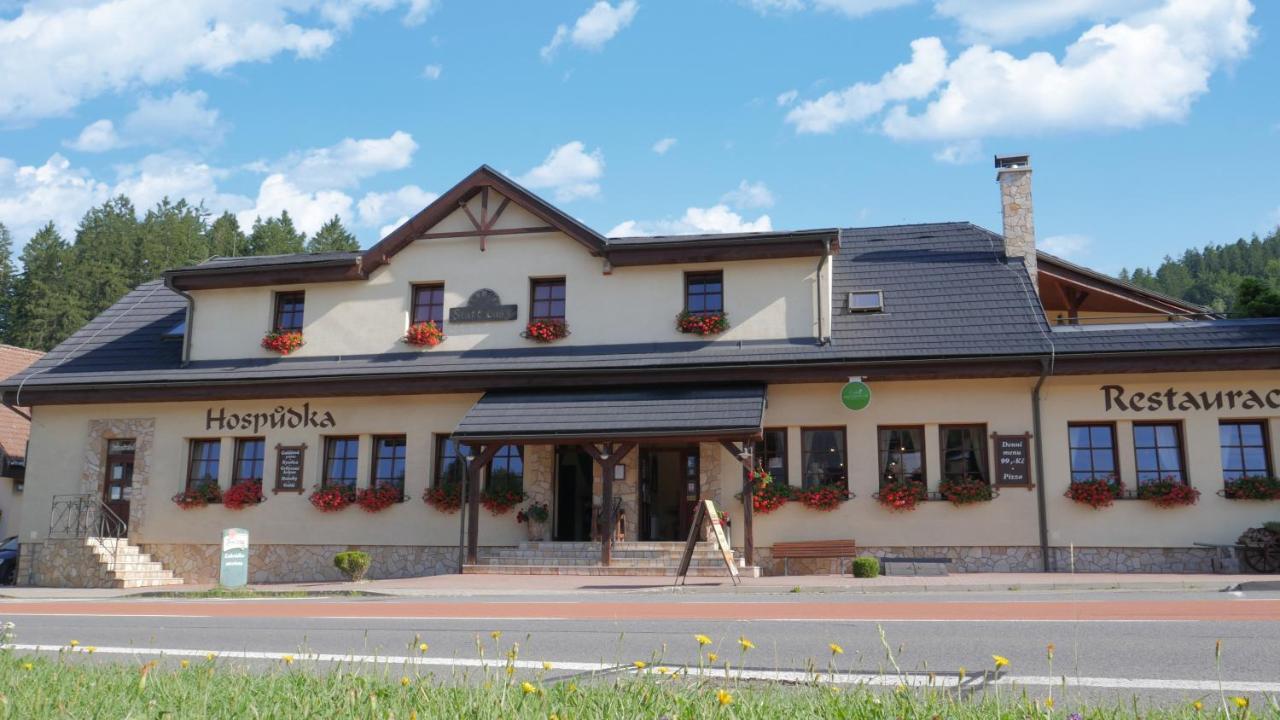 Penzion a restaurace Staré Časy Horní Bečva Exterior foto